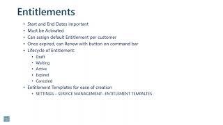 Managing Support Entitlements in Dynamics 365 Customer Engagement
