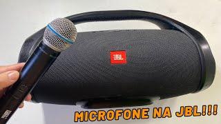 COMO LIGAR MICROFONE EM QUALQUER CAIXA DE SOM JBL (COM OU SEM FIO)