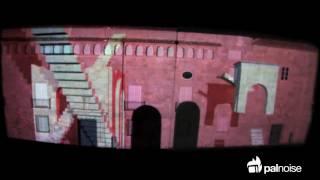 PALNOISE - 3D Architecture Mapping Projection, Girona Spain (reduced)