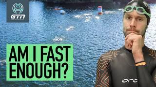 What Is A Good Triathlon Swim Time?