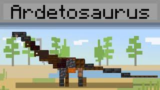 Minecraft | How To Build: Ardetosaurus [1:1]