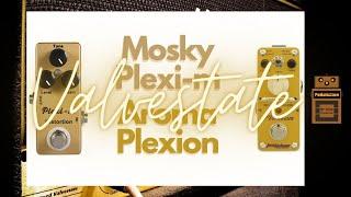 Mosky Plexi-m vs Aroma Plexion | Pedal Shootout on a Marshall Valvestate | Hybrid Tube Amp