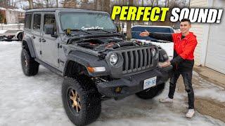 The PERFECT Intake Install on the Jeep! - Sounds Unreal