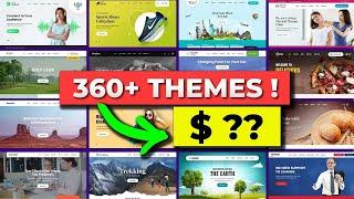 GET 360+ Premium WordPress Themes for ONLY $____ !!!