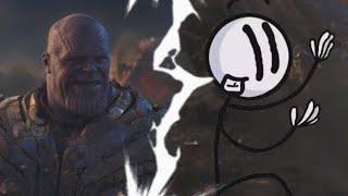 Thanos gets distracted by Henry Stickmin