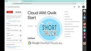 [NEW] Cloud IAM: Qwik Start || #qwiklabs || #GSP064 ||  [With Explanation️]