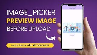 Image Picker from Gallery and Camera in Flutter | Widget of the Week | Tutorial in Hindi/Urdu