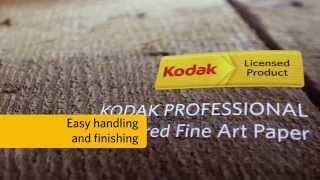 KODAK PROFESSIONAL Inkjet Textured Fine Art Paper