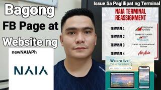 MGA OFW NAGKAKAGULO DAHIL SA PAGLILIPAT DAW NG MGA TERMINAL SA NAIA | NEW FACEBOOK PAGE NG NEW NAIA