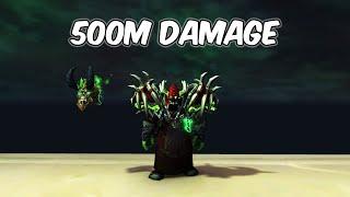 500M DAMAGE - 11.0.7 Demonology Warlock PvP - WoW 11.0.7 The War Within