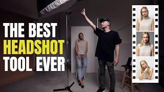 7 Ways To Use V-Flats For HEADSHOT Photography