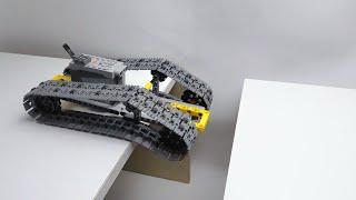 5 Different Lego Cars Crossing Gaps