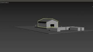 WHARE HOUSE 3D MODEL PUBG