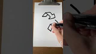 How to Draw the Recycling Logo (Poorly)