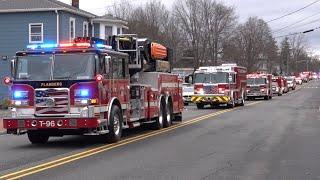 Chester Volunteer Fire Company 2025 New Year's Day Lights & Sirens Parade