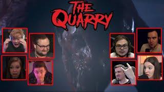 Реакция Летсплейщиков на Нападение Оборотня на Свалке в The Quarry (от разработчиков Until Dawn)