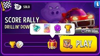 drillin down rainbow score rally solo challenge | match masters | drillin down rainbow solo today