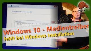 Windows 10 lässt sich wegen fehlenden Medientreiber nicht installieren - Acer Aspire 3