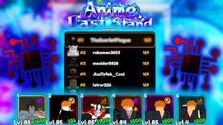 FULL Team Of ICHIGOS Vs INFINITE MODE In Anime Last Stand..