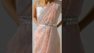 Nauvari Saree Draping to look Chic ️ #shorts #saree #sarees