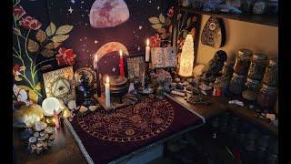 My Altar Tour - Witch Apothecary | Witchcraft | Energy Work | Spell Casting | Rituals | Witch Altar