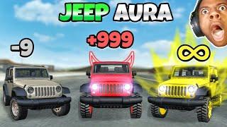 Jeep Aura -9 VS Aura Infinity️ | Extreme Car Driving Simulator|