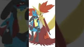 Lucario x Delphox