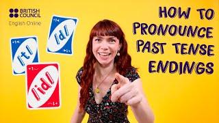 How to pronounce past tense endings -  a Mini English Lesson