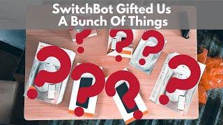 #SwitchBot  #trySwitchBot SwitchBot Giftbox Unboxing - It's a Bunch of Things!