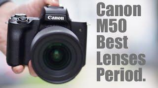 Best Lenses For Canon M50 - Sigma 16mm, 30mm, 56mm F1.4