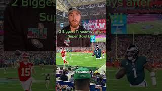 2 Biggest Takeaways after Super Bowl LVII Live! #nfl #superbowl #patmahomes #jalenhurts