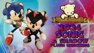 Sanei 2024 All-Star Collection Sonic & Shadow Plush Unboxing! - SegaSonicFan