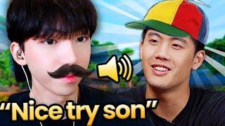 Voice Trolling as a Father Son Duo Ft. Ryan Higa