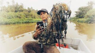 Memancing Udang Galah Mega Ban Kenal #prawnfishing #shrimpfishing