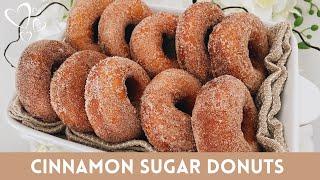 Lockdown baking: fluffy cinnamon sugar donuts! | Cloudy Kitchen recipe ️
