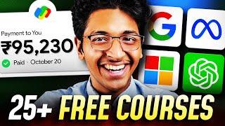 25 FREE Courses EVERY Average Student Must Do! [Get Free Certificates]