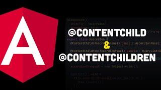 ¿Cómo usar @ContentChild & @ContentChildren? | Angular