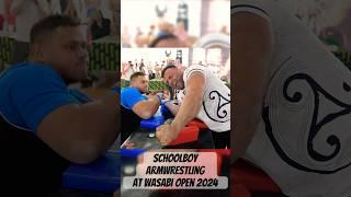 Schoolboy Armwrestling at Wasabi Open 2024 #arm #wrestling #sports