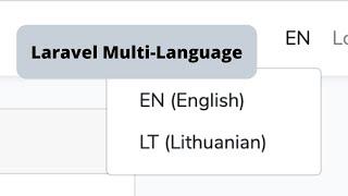 Laravel: Single to Multi-Language - Practical Demo