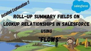 Salesforce : Roll-Up Summary Fields on Lookup Relationships using  Record Triggered Flow