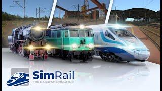 SimRail The Railway Simulator Gameplay 19 min | 4K UHD 60fps Ultra | PC