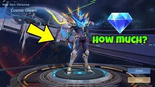 HOW MANY DIAMONDS FOR GUSION LEGEND SKIN ??!| GUSION COSMIC GELEAM AGGRESSIVE FAST HAND GAMEPLAY