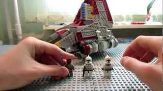 Lego Star Wars 8019 Republic Attack Shuttle Review