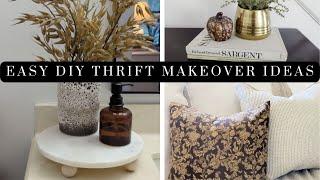 EASY DIY Thrift Flip Projects | Budget Home Decor & Styling