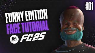 How to make FUNNY FACES in EA FC 25 - Pro Clubs & Career Mode Face Creation #1