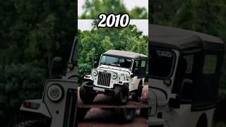 evolution of mahindra major (2004~2010) #shorts