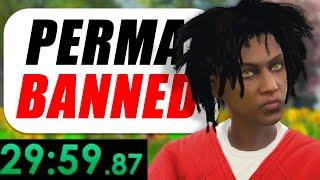 Speedrunning Getting Banned In GTA RP!