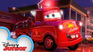 Rescue Squad Mater | Pixar's Cars Toon - Mater’s Tall Tales  |  @disneyjr