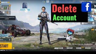 How to Delete PUBG Account Linked to Facebook | Pubg account delete kaise kare