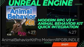 Modern RPG V3 + Animal Behavior Quick Setup Integration Tutorial